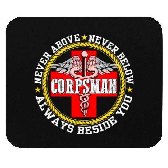 Corpsman Devil Doc Corpsman US Army Mouse Pads