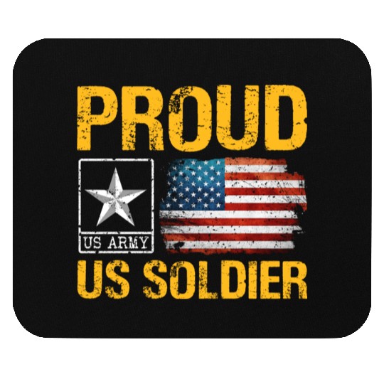 Proud Army Son Army Mom US Army Memorial Day Mouse Pads