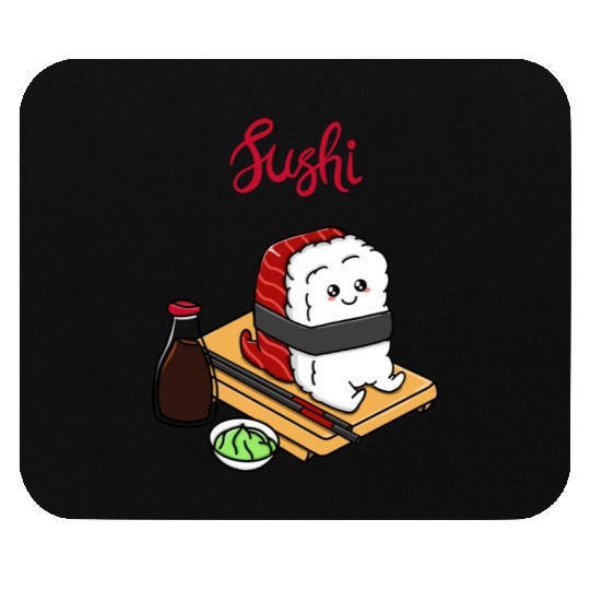 Happy Tuna Sushi Mouse Pads