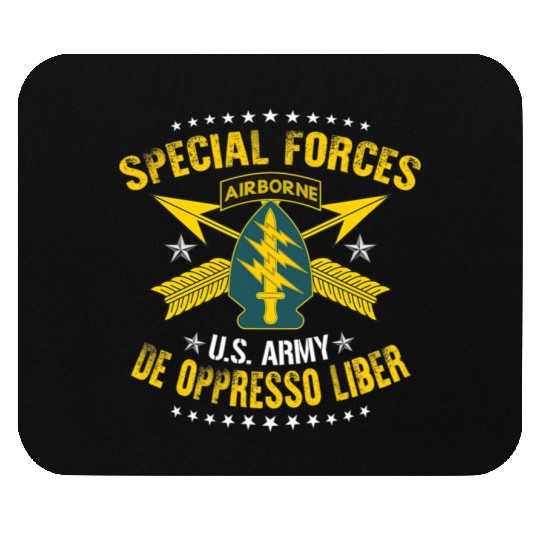 US Army Special Forces De Oppresso Liber Mouse Pads