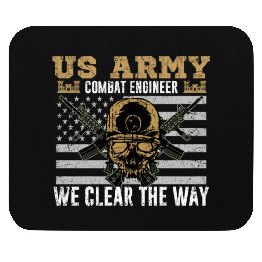 Vintage US Army Combat Engineer 12B Military Pride Mouse Pads