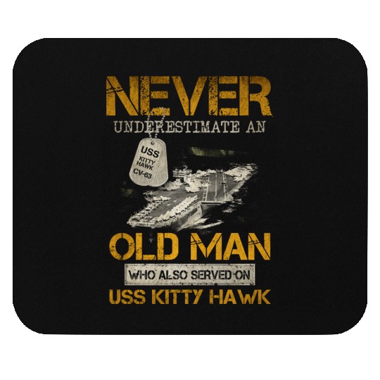USS Kitty Hawk CV 63 Mouse Pads