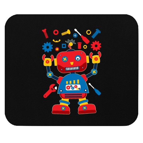 Robot Engineer Science Technology Robots Mouse Pads