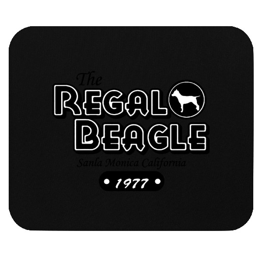 The Regal Beagle Three s Company Mouse Pads