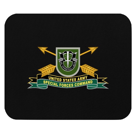 Army US Army Special Forces Command Flash Mouse Pads