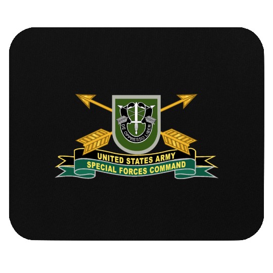 Army US Army Special Forces Command Flash Mouse Pads