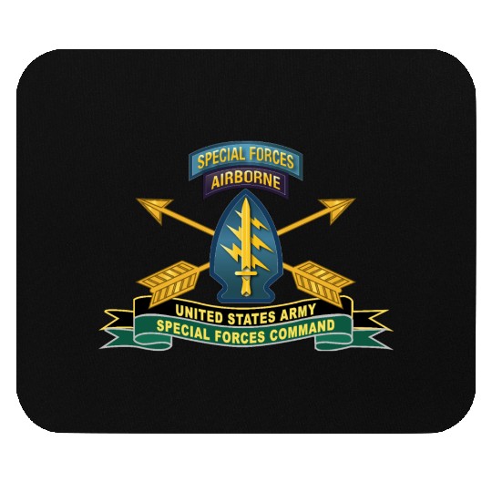 Army US Army Special Forces Command SSI Mouse Pads