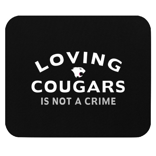 Loving Cougars Mouse Pads