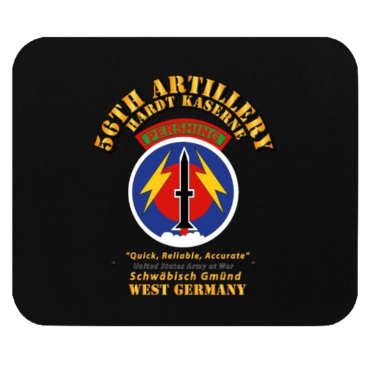Army 56th Artillery Command Pershing Hardt Kaserne Mouse Pads
