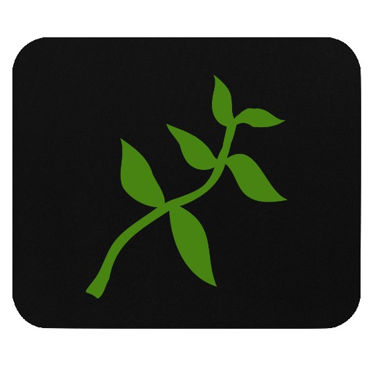 plant olive branch Mouse Pads