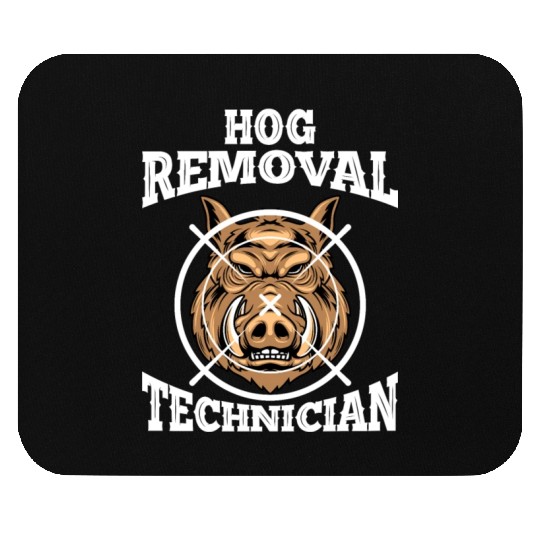 Boar wild boar hunting Wild boar hunter Mouse Pads