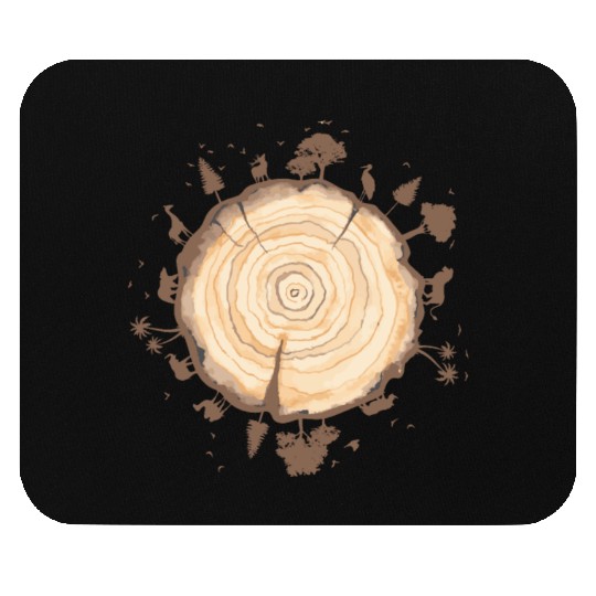 Planet earth and Earth day Mouse Pads