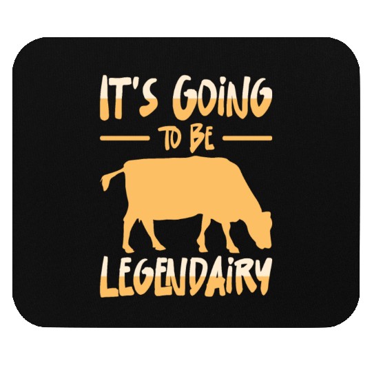 Cow Rancher Agriculture Dairy Farmer Mouse Pads