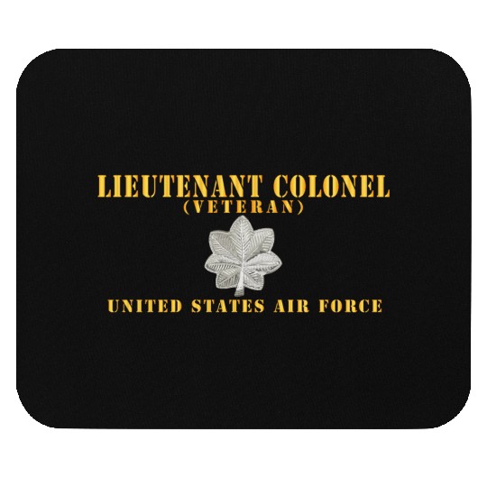 USAF Lieutenant Colonel LTC Veteran X 300 Hat Mouse Pads
