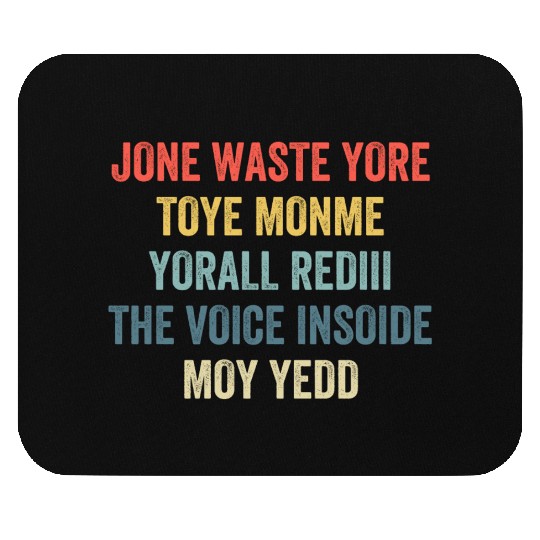 B182 I miss You Mouse Pads