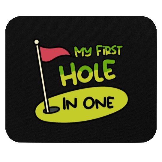 My First Hole In One Matching Dad and Son Mouse Pads