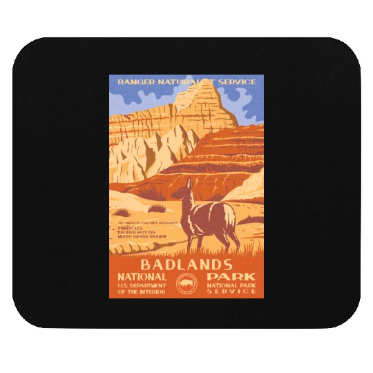 Badlands National Park WPA Mouse Pads