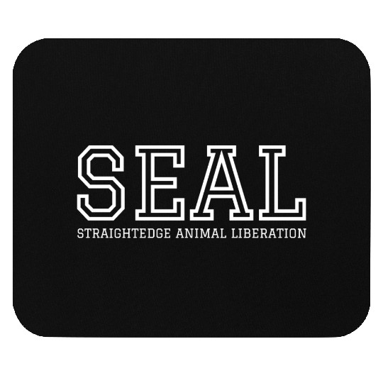 SEAL Straight Edge Animal Liberation | Vegan Mouse Pads