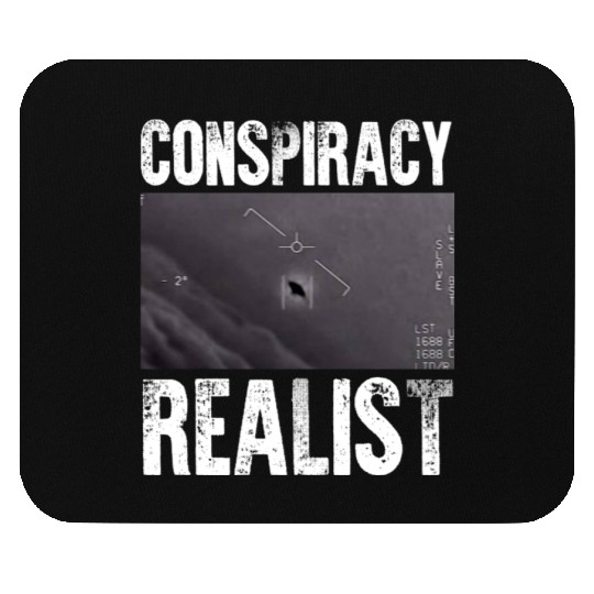 Conspiracy Realist Mouse Pads UFO Government Sighting