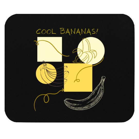 Cool Banana Mouse Pads