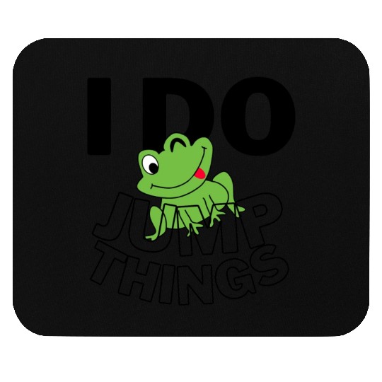 Frog Do The Jump Thing Mouse Pads
