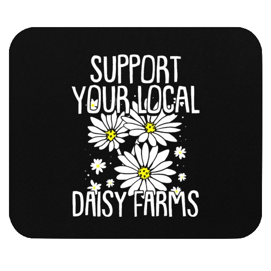 Daisy Garden Gardening Gardener Mouse Pads