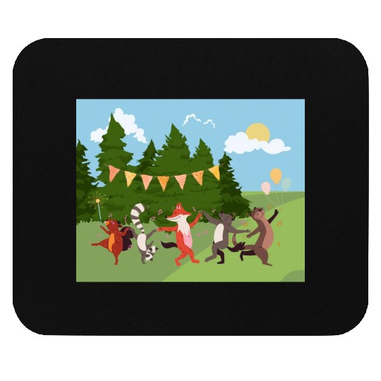 Wild Animals: Forest Fiesta Mouse Pads