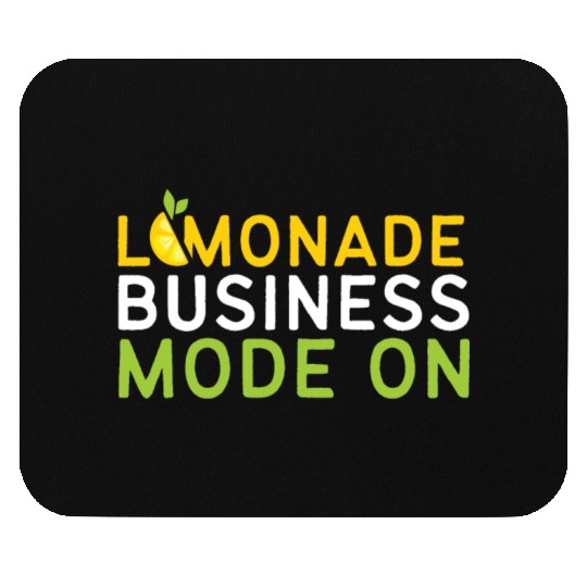 Lemonade Business Mode On Lemon Juice Boss Mouse Pads