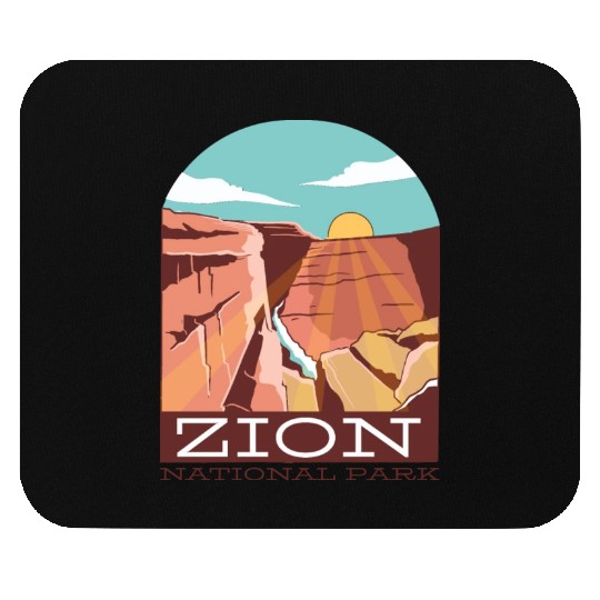 Zion National Park Zion National Park gift inspira Mouse Pads