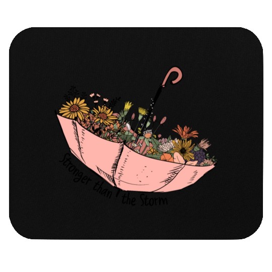 Stronger than the storm sublimation Mouse Pads