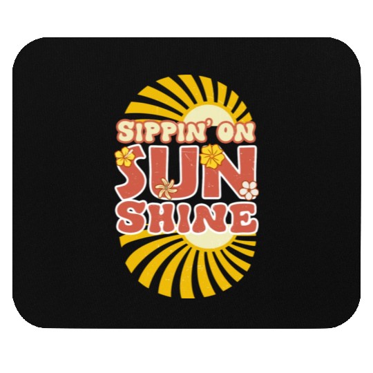 Sippin on sunshine sublimation Mouse Pads