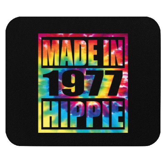 Hippie Birthday 1977 Mouse Pads