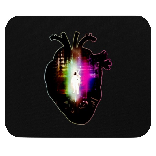 Heart Pilot Mouse Pads