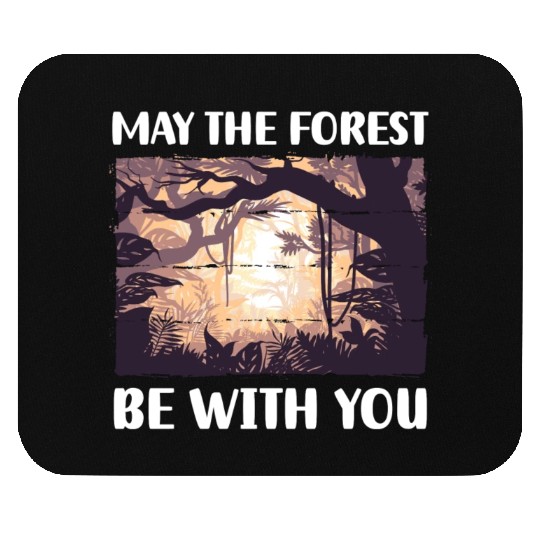 Forest Recreation Deer Wilderness Mouse Pads