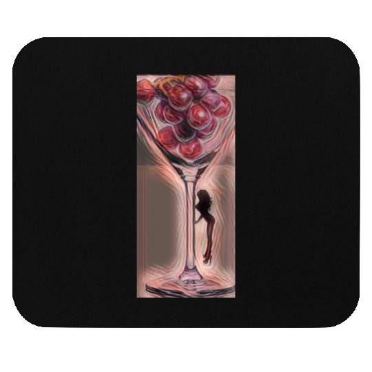 Wine time Mouse Pads