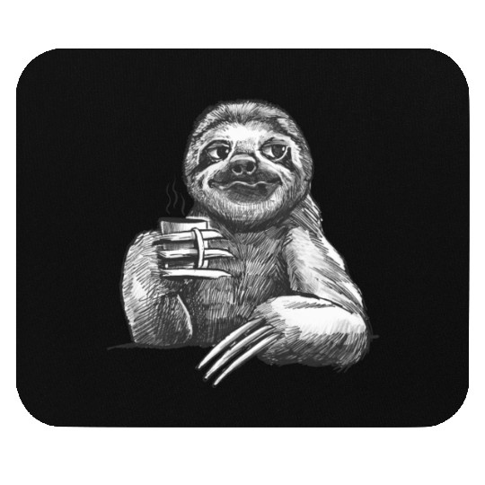 Funny Sloth Mouse Pads