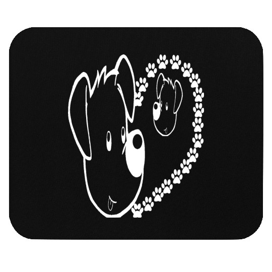 I love my dog, Mouse Pads
