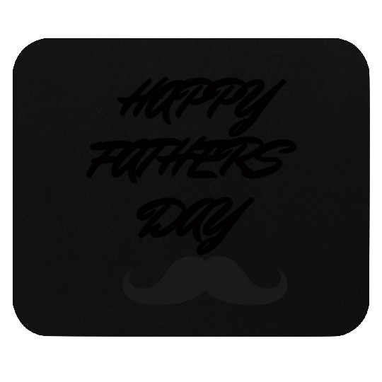 Happy Fathers Day Design Typography Mouse Pads