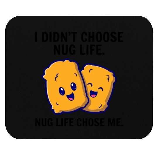 Chicken Nuggets Fast Food Funny Saying Mouse Pads