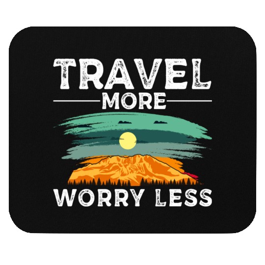 Nature Travel Adventure Traveling Mouse Pads