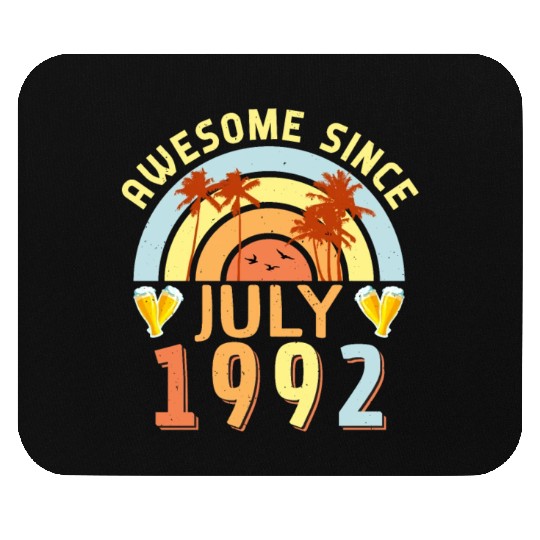 July 1992 30th Birthday Mouse Pads