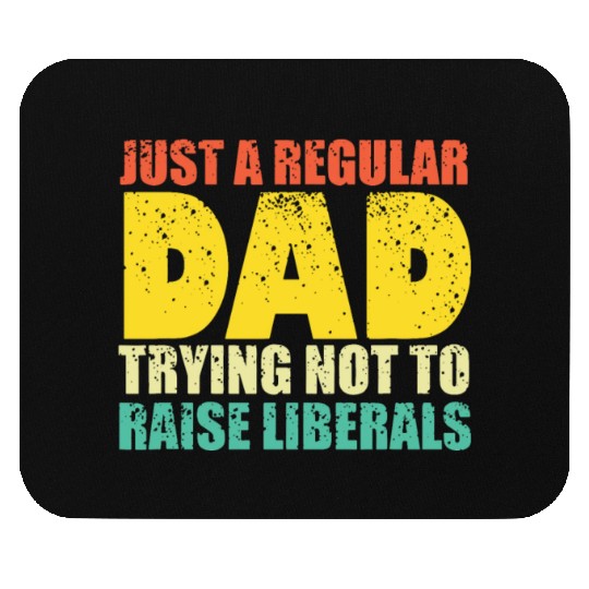 Mens Republican Just A Regular Dad Trying Not To Mouse Pads
