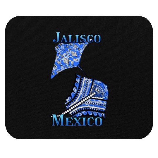 Jalisco Vacation Tribal Stingrays Mouse Pads