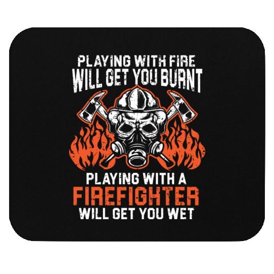 Firefighting Fireman Firefighter Fire Rescue Mouse Pads