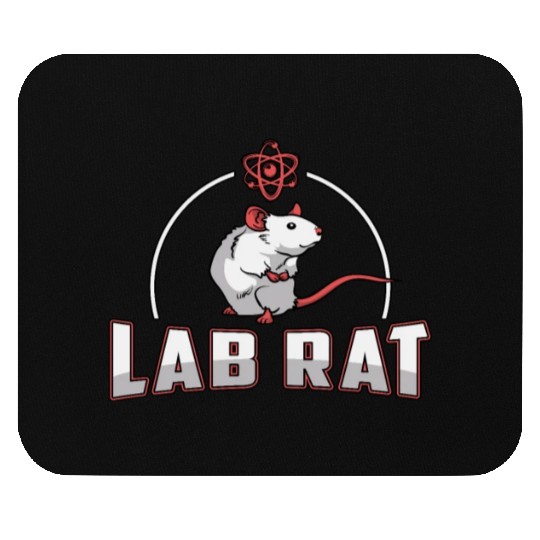 Lab Tech Lab Rat Laboratory Science Technician Mouse Pads