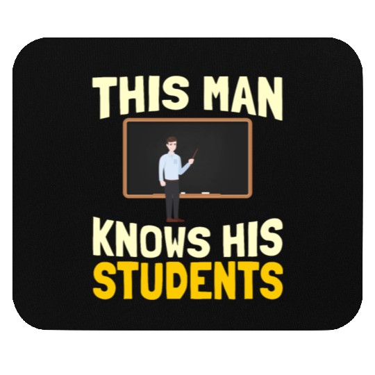 High School Teacher Professor Mouse Pads