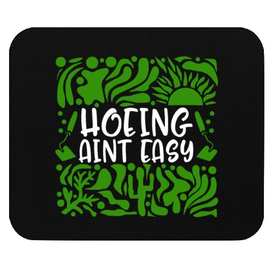 Vegetable Hoeing Mouse Pads, Hoeing Ain't Easy,