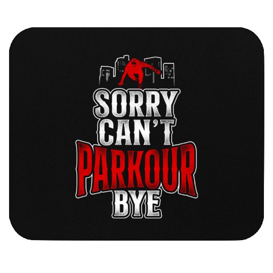 Parkour Free Running Traceur Mouse Pads