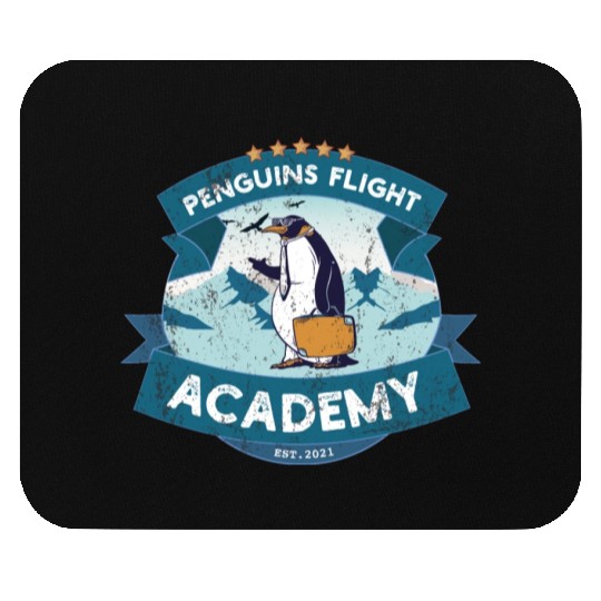 Penguin Academy Mouse Pads
