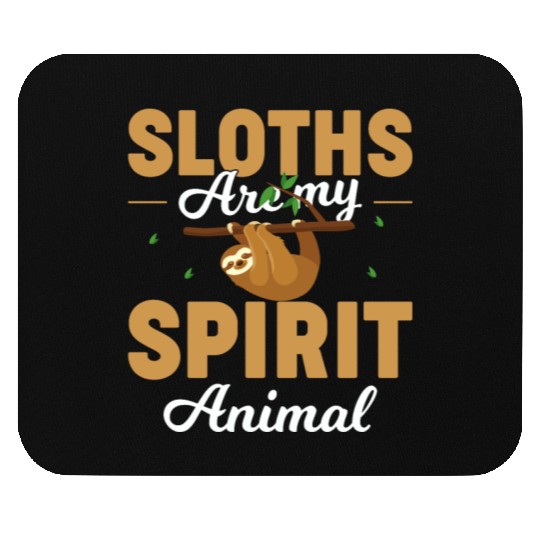 Sloth Sloths, Spirit, Animal, Trees Mouse Pads